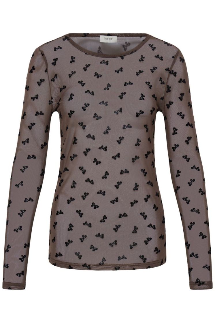T-shirt FRANSA 900016757 BROWN