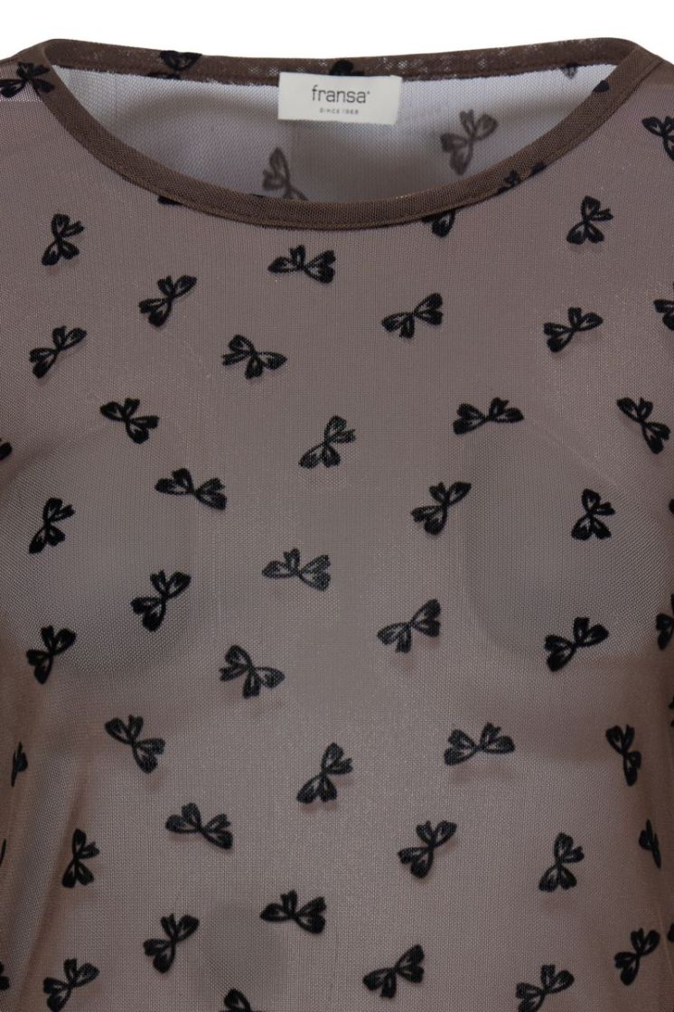 T-shirt FRANSA 900016757 BROWN