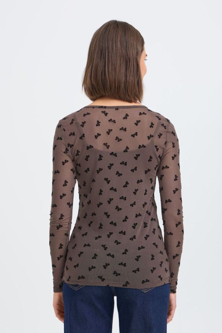 T-shirt FRANSA 900016757 BROWN