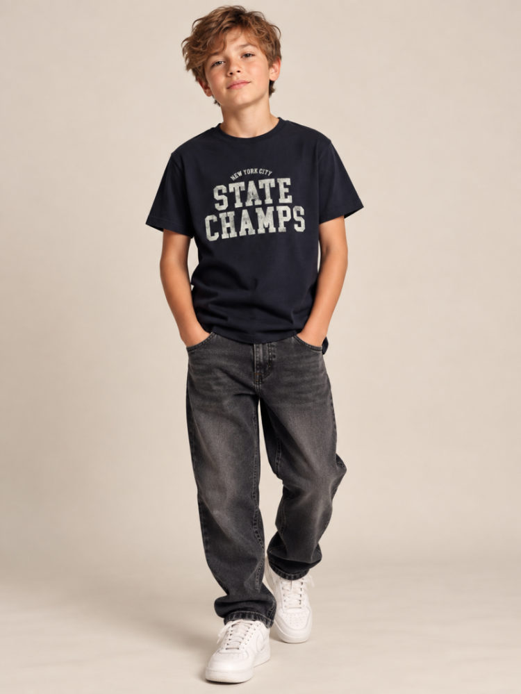 T-shirt J&J JUNIOR 175879 Night Sk