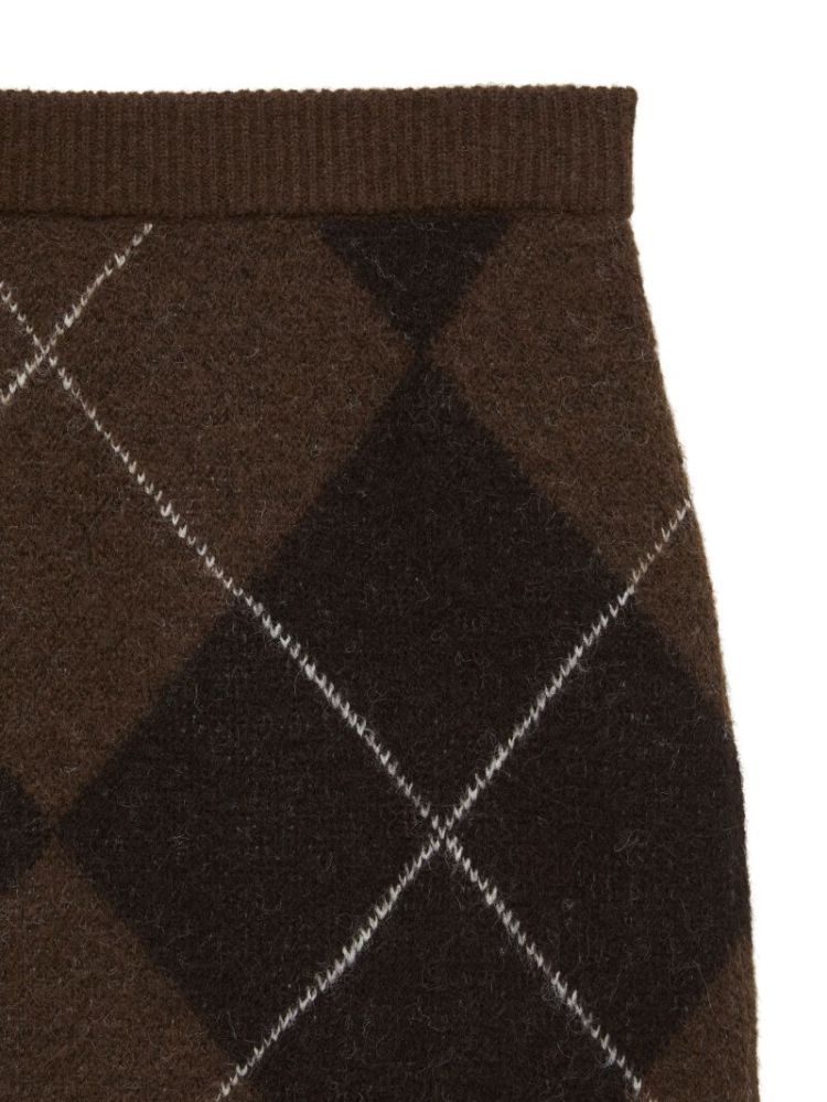 Rok VERO MODA 288475001 Cocoa