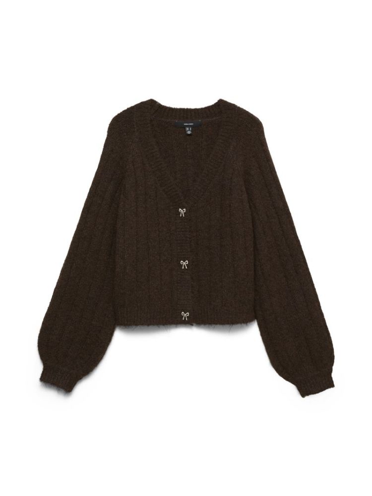 Gilet VERO MODA 297957002 Choco