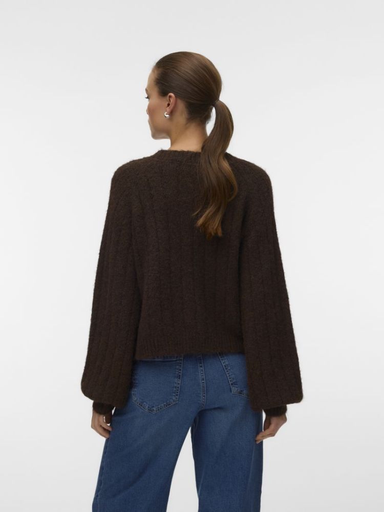 Gilet VERO MODA 297957002 Choco