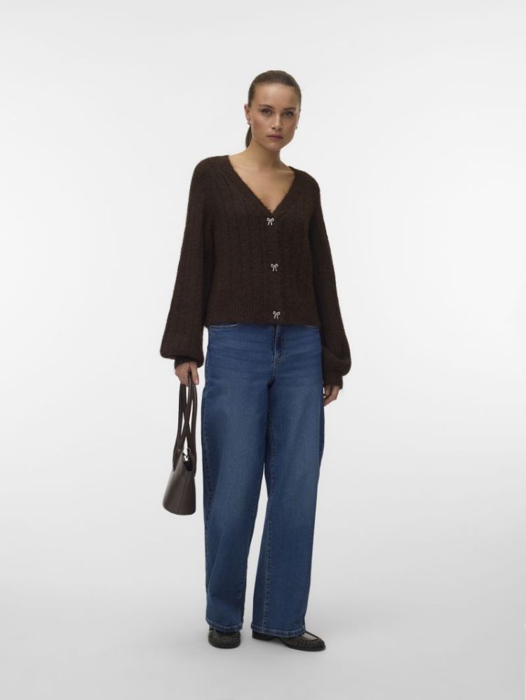 Gilet VERO MODA 297957002 Choco