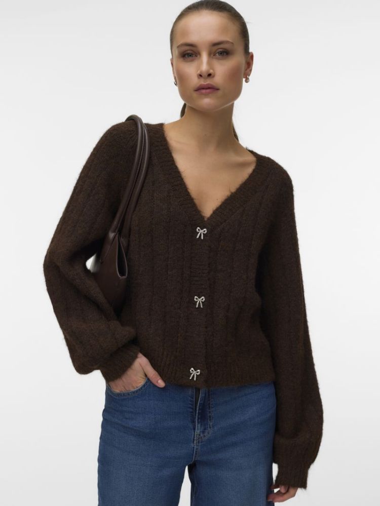 Gilet VERO MODA 297957002 Choco