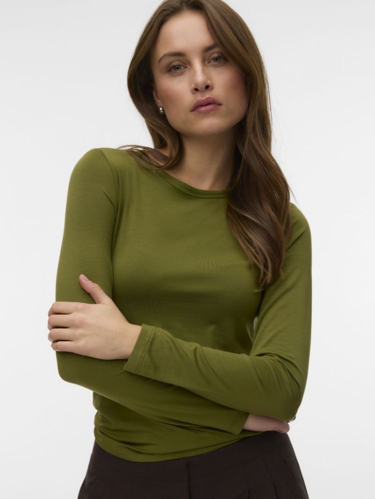 T-shirt VERO MODA 306803 Sphagnum