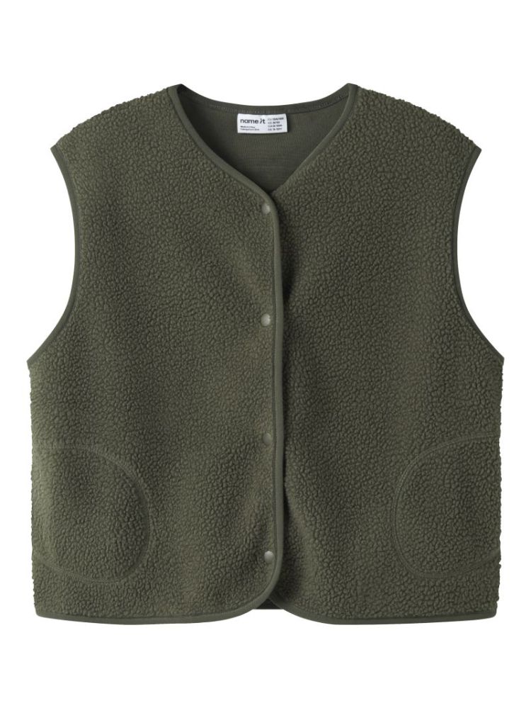 Gilet NAME IT 233596 Olive Ni