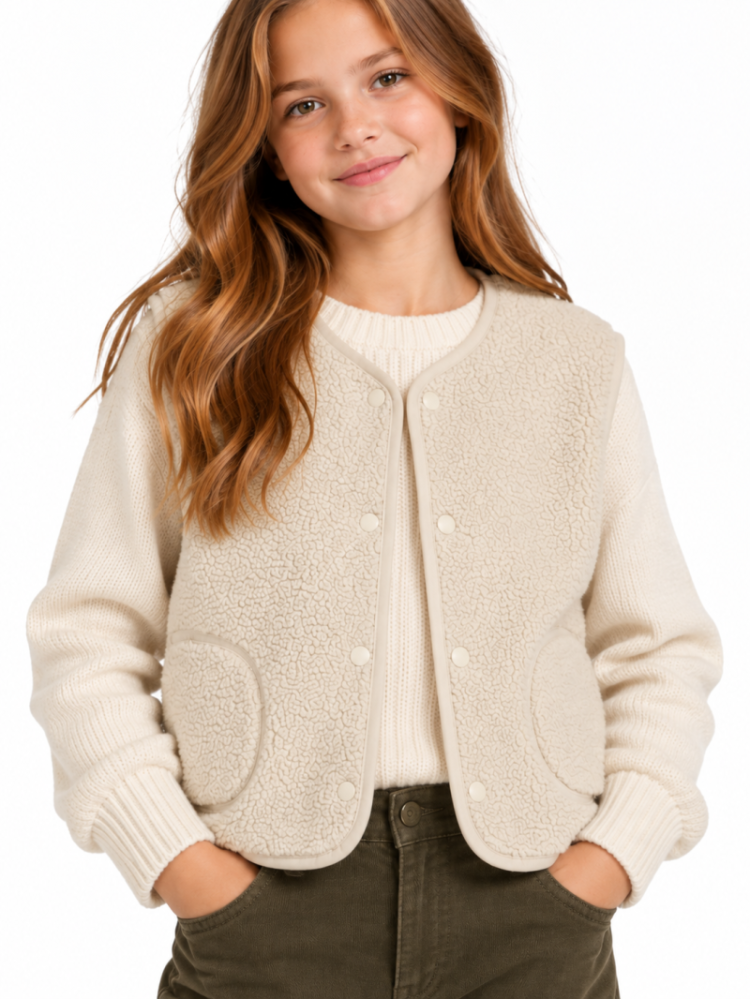 Gilet NAME IT 261795 Oatmeal