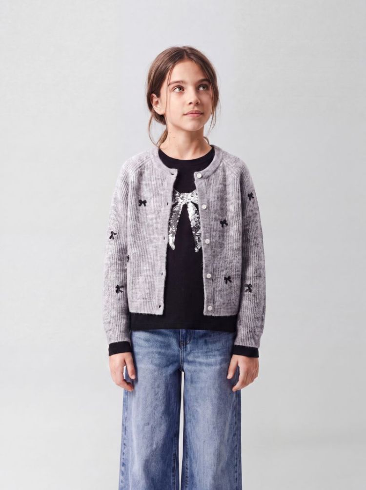 Gilet NAME IT 179334 Grey Mel