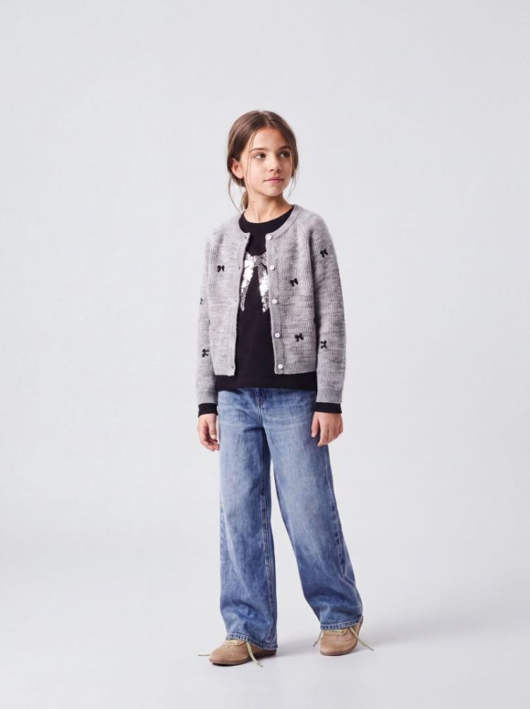 Gilet NAME IT 179334 Grey Mel