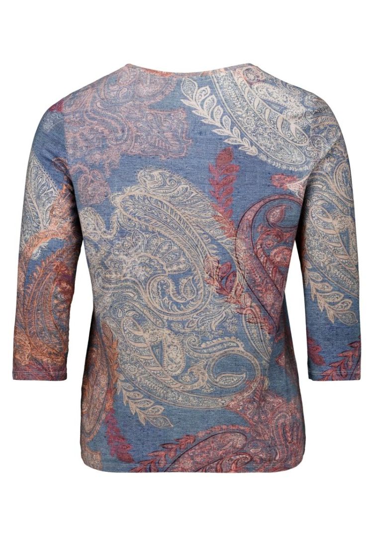 T-shirt BETTY BARCLAY 8840 Blue/Red