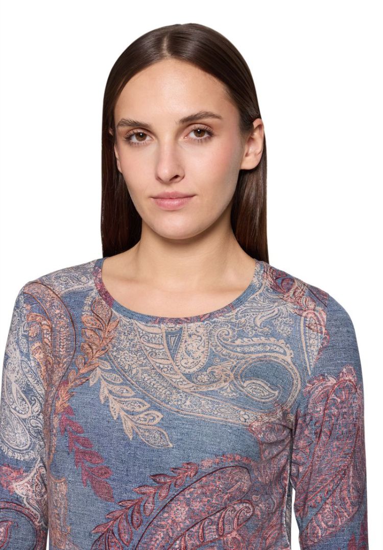 T-shirt BETTY BARCLAY 8840 Blue/Red