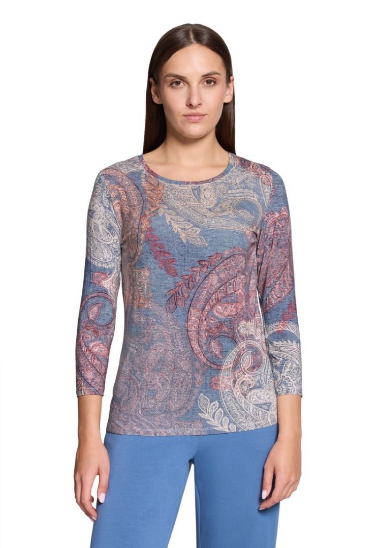 T-shirt BETTY BARCLAY 8840 Blue/Red
