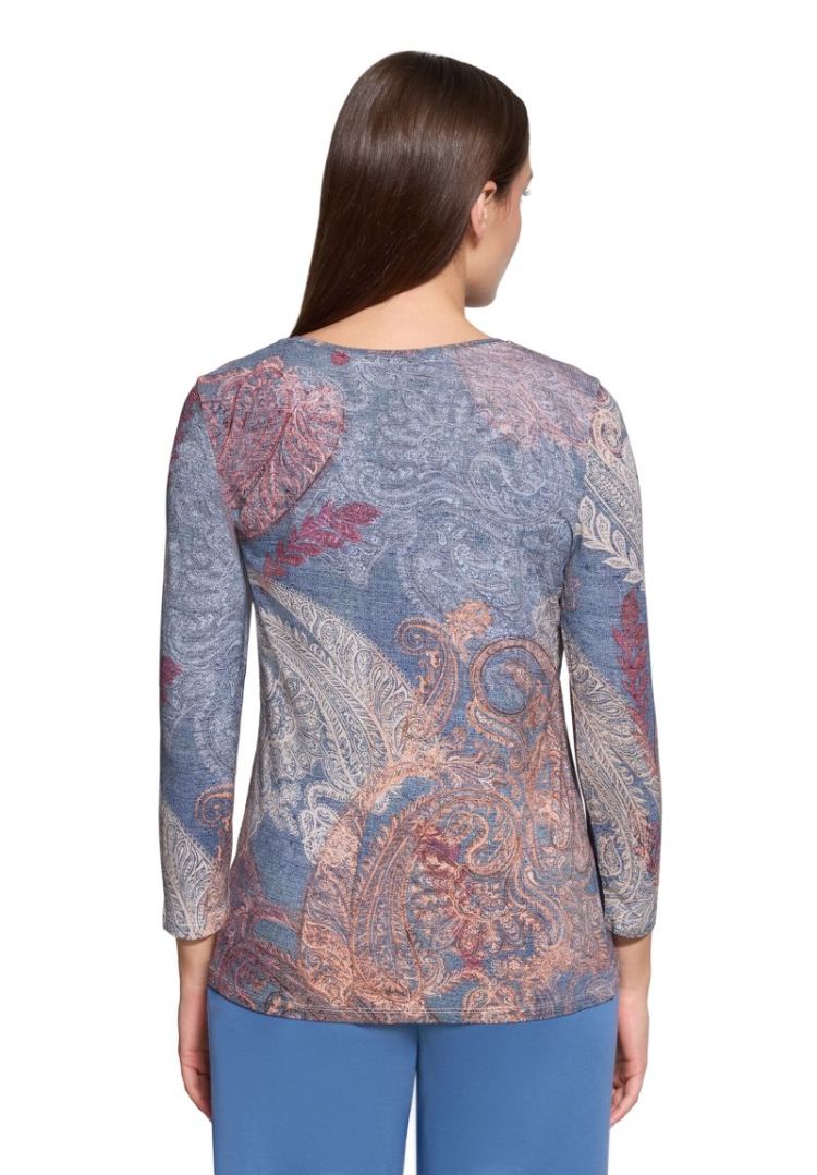 T-shirt BETTY BARCLAY 8840 Blue/Red