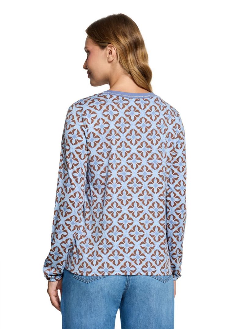 T-shirt BETTY BARCLAY 8870 Blue/Brown