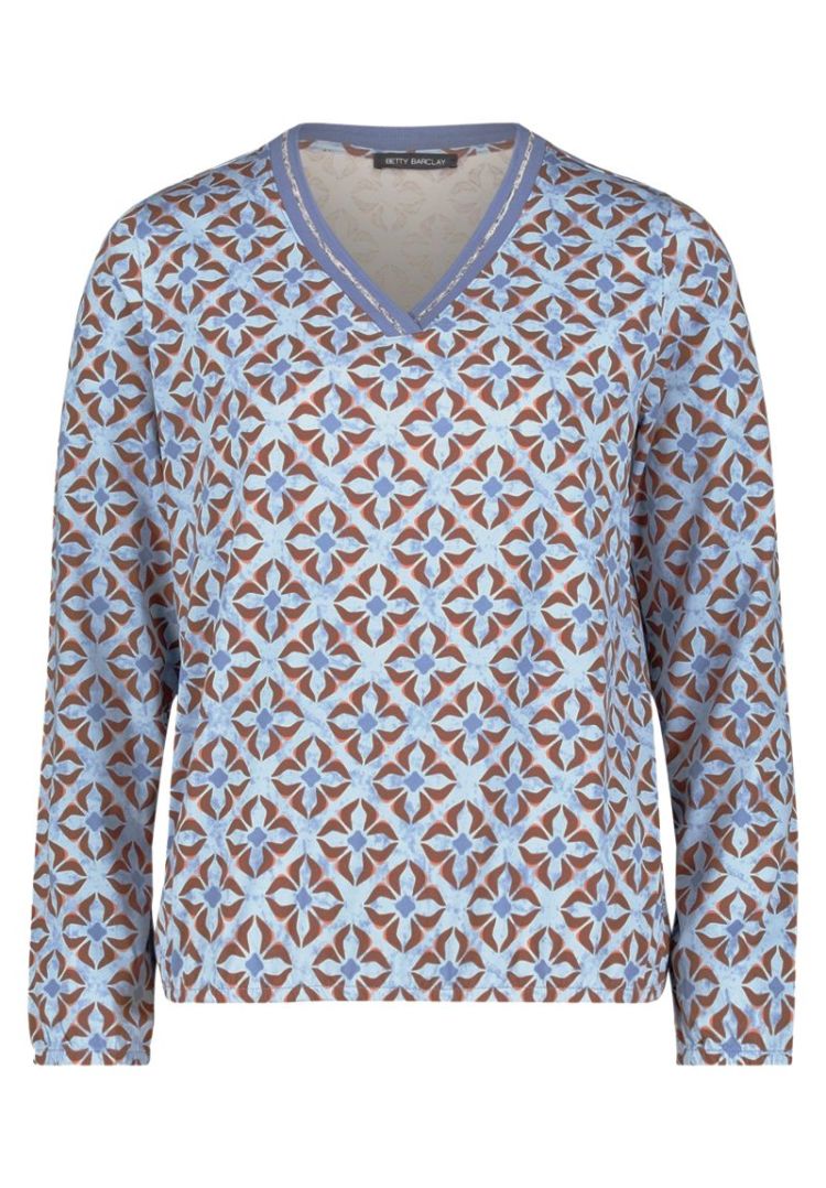 T-shirt BETTY BARCLAY 8870 Blue/Brown