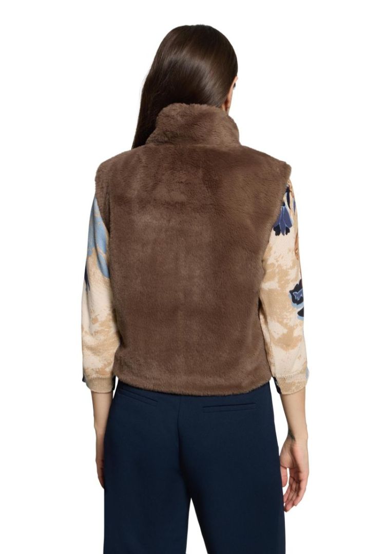 Gilet BETTY BARCLAY 7048 Dark Coffe