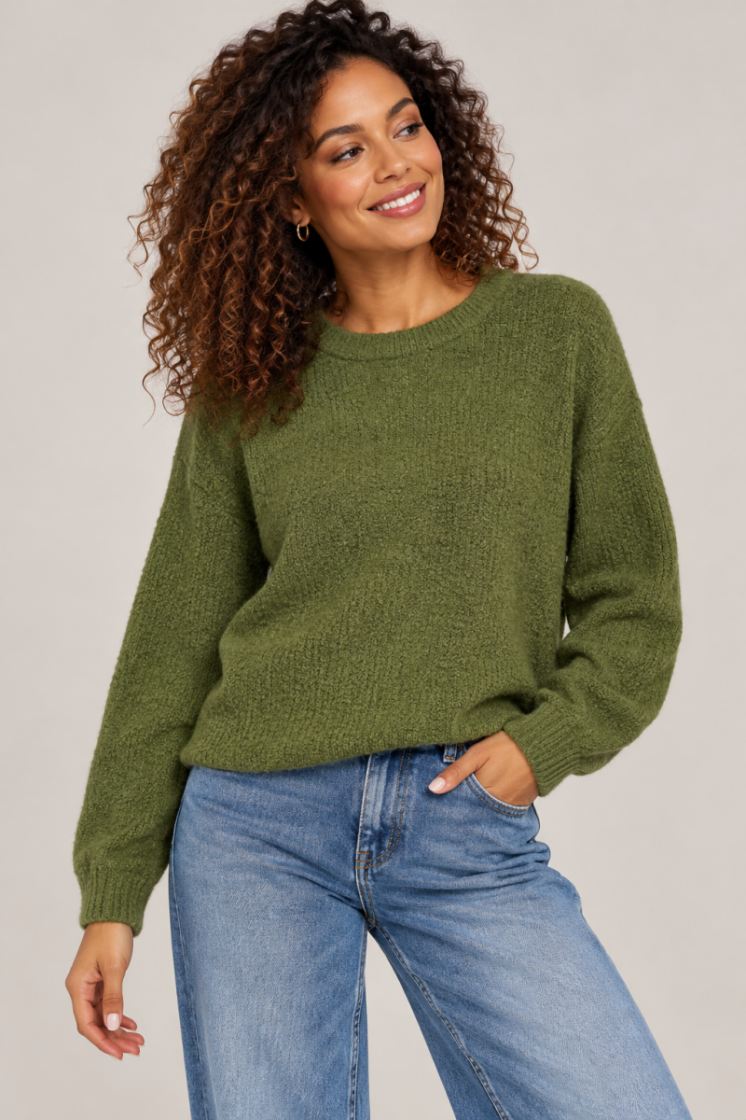 Pull VERO MODA 306803 Sphagnum