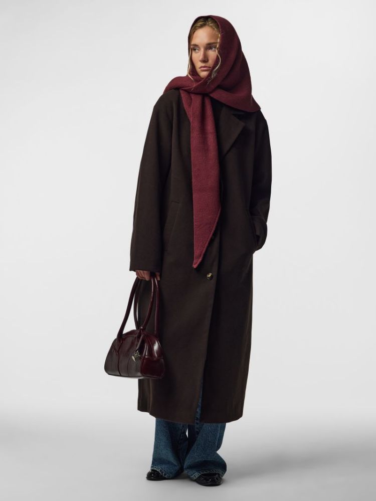 Sjaal PIECES 188938 Tawny Po