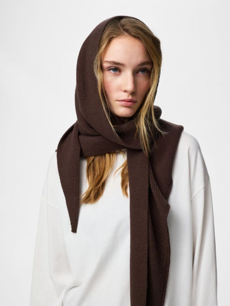 Sjaal PIECES 302664 Hot Fudg