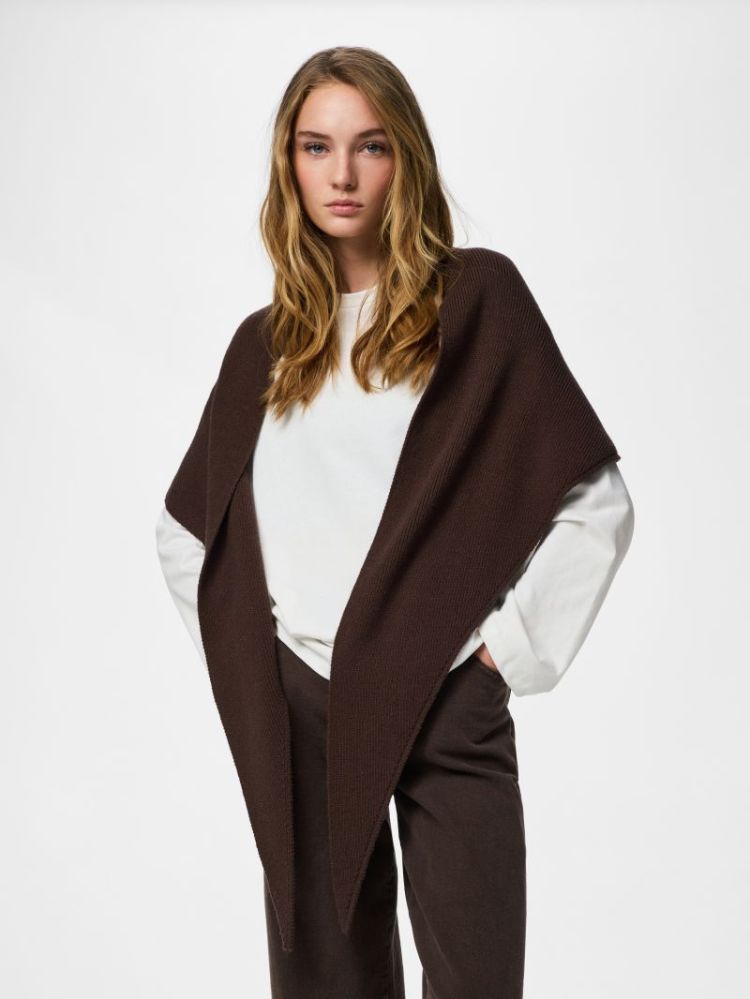 Sjaal PIECES 302664 Hot Fudg