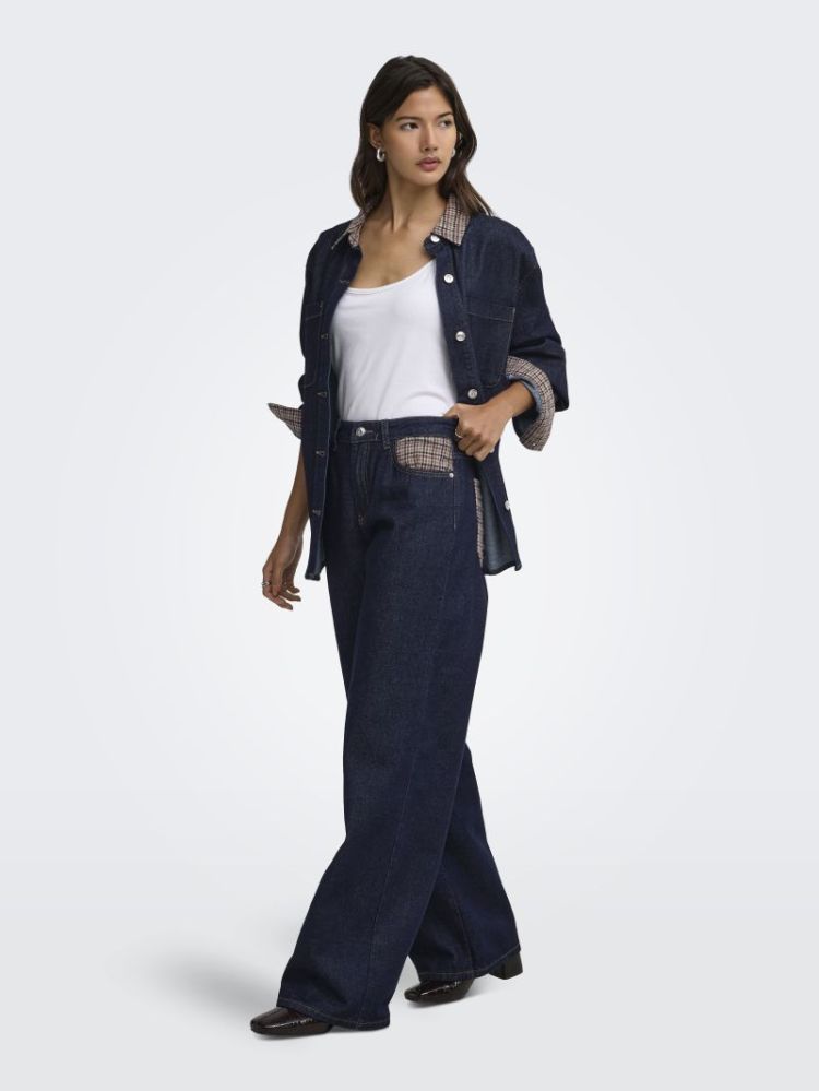 Jeansbroek ONLY 177938 Dark Blu