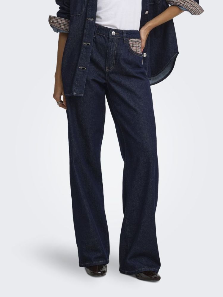 Jeansbroek ONLY 177938 Dark Blu