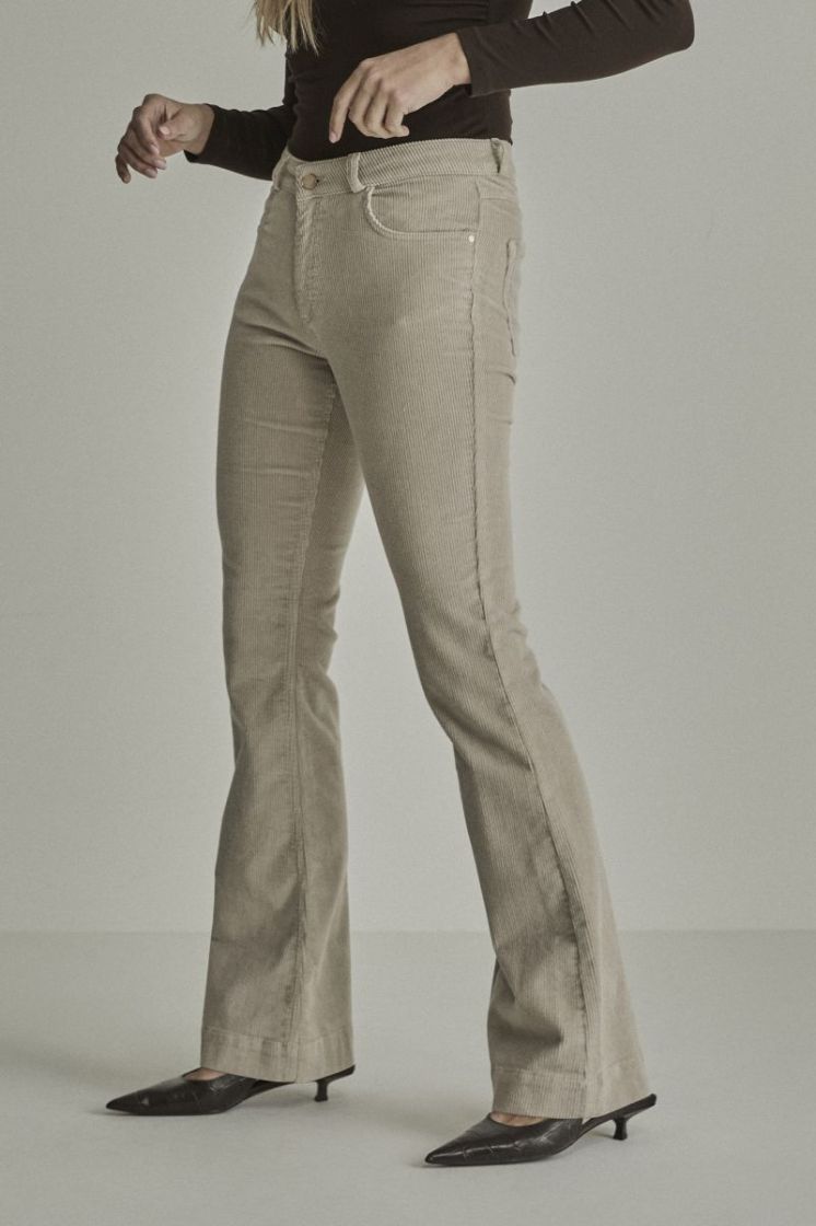 Broek PARA MI 009 Ivory Grey
