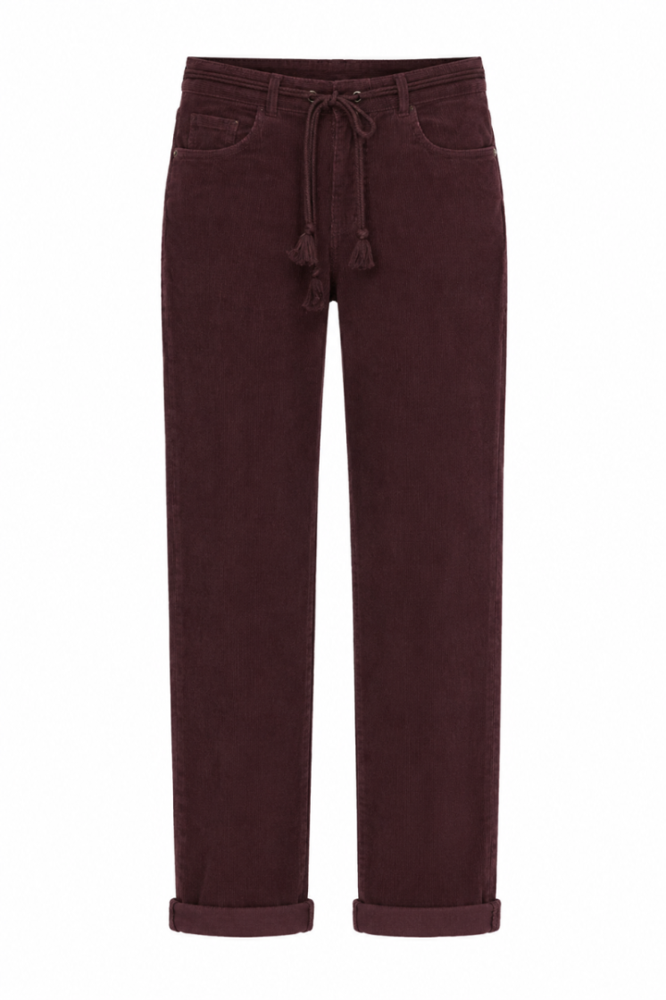Broek PARA MI 434 Burgundy Re