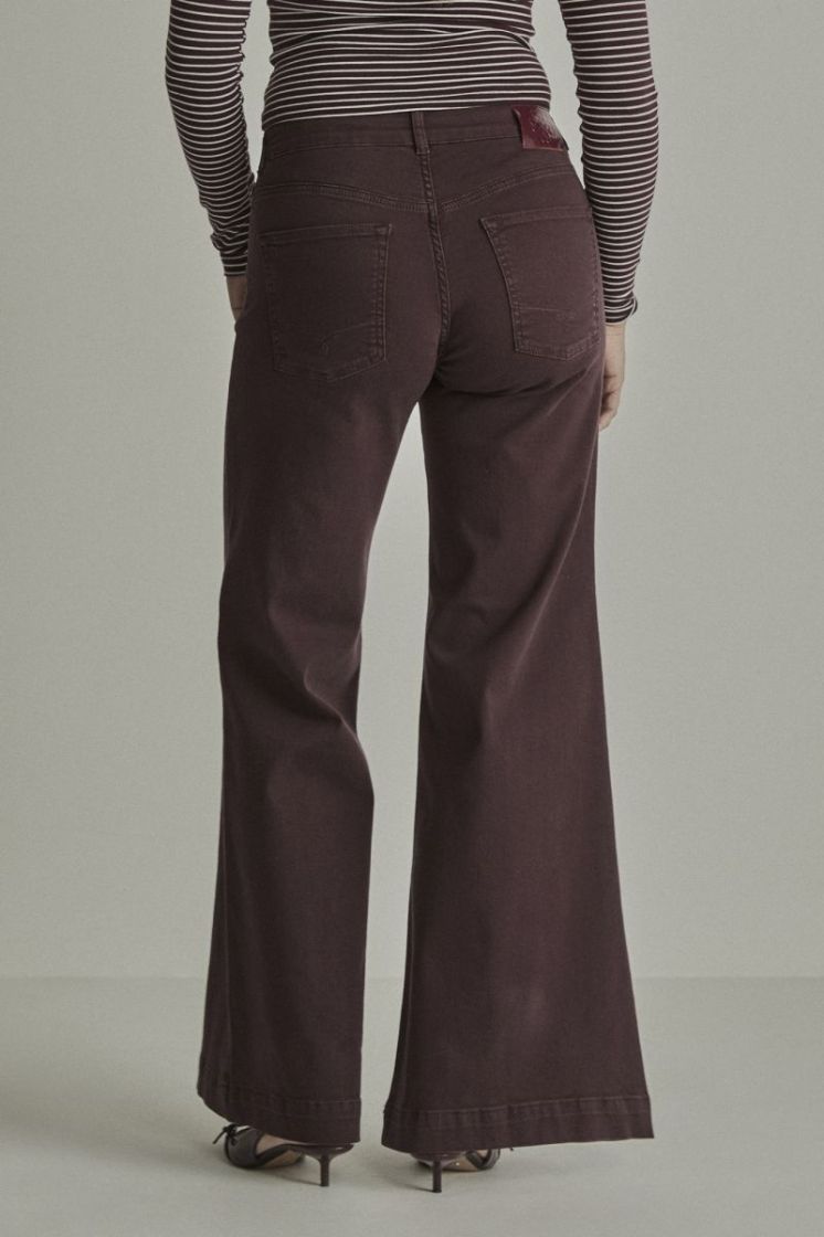 Broek PARA MI 434 Burgundy Re