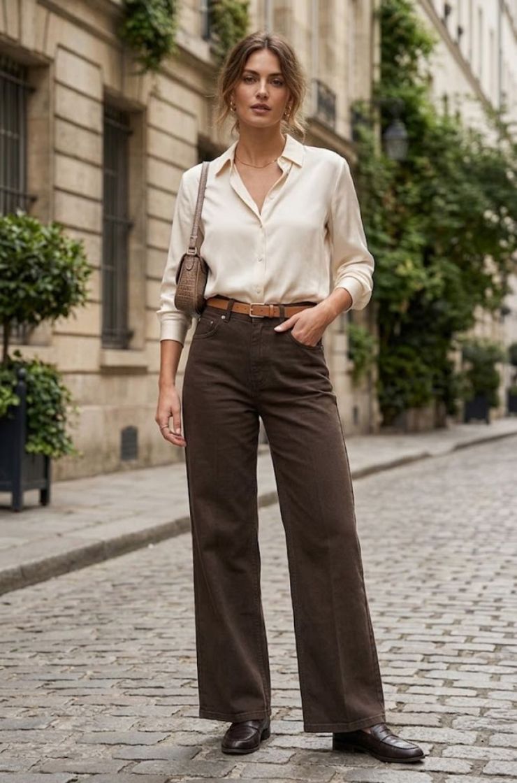 Broek PARA MI 205 Deep Brown