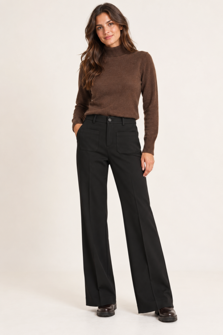 Broek DOTTS ZWART