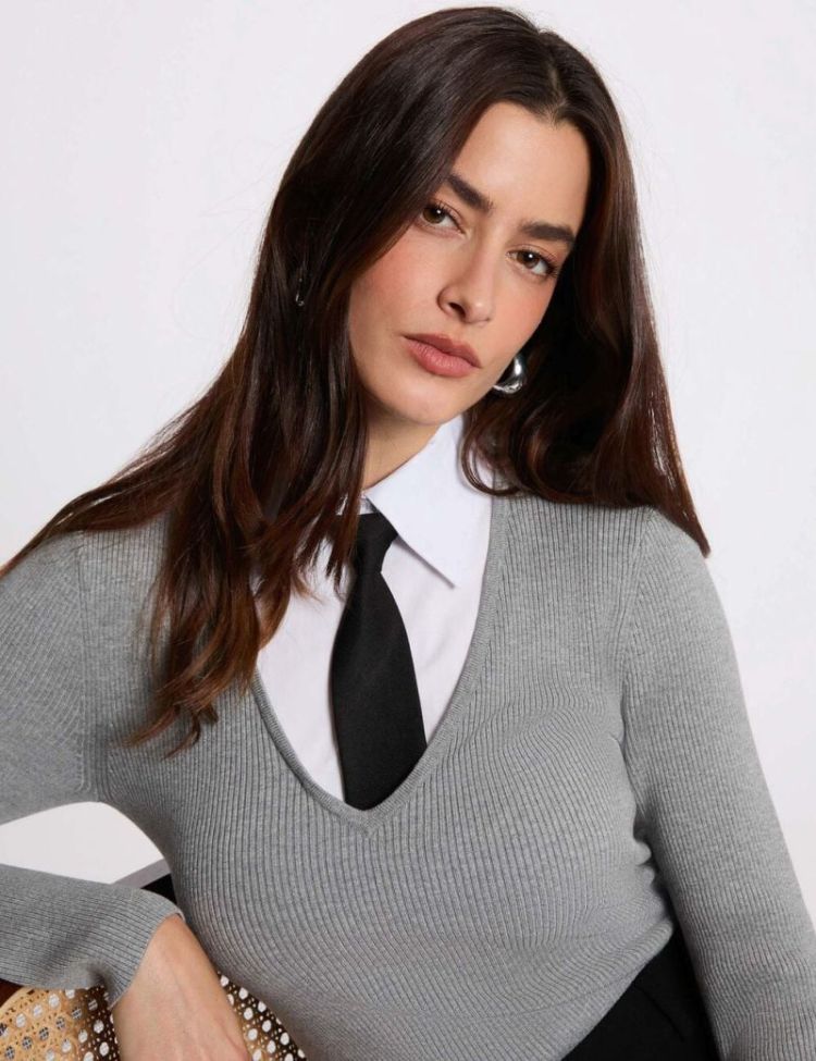 Pull MORGAN 102 GRIS CLAIR