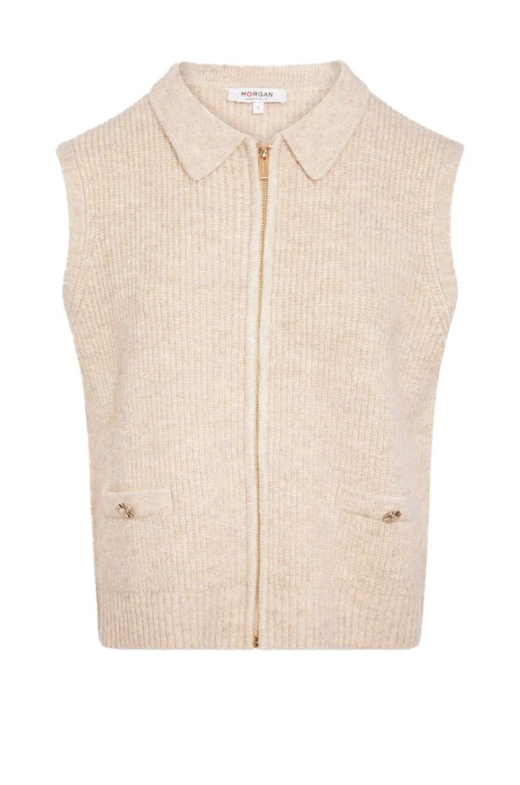 Gilet MORGAN 963 CREME