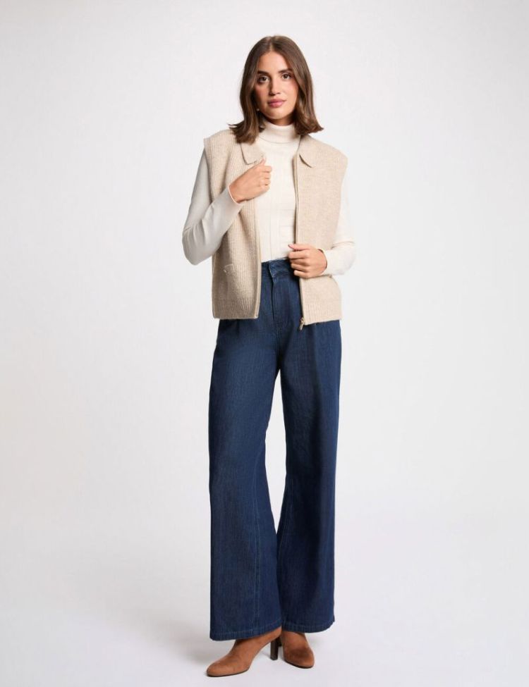 Gilet MORGAN 963 CREME