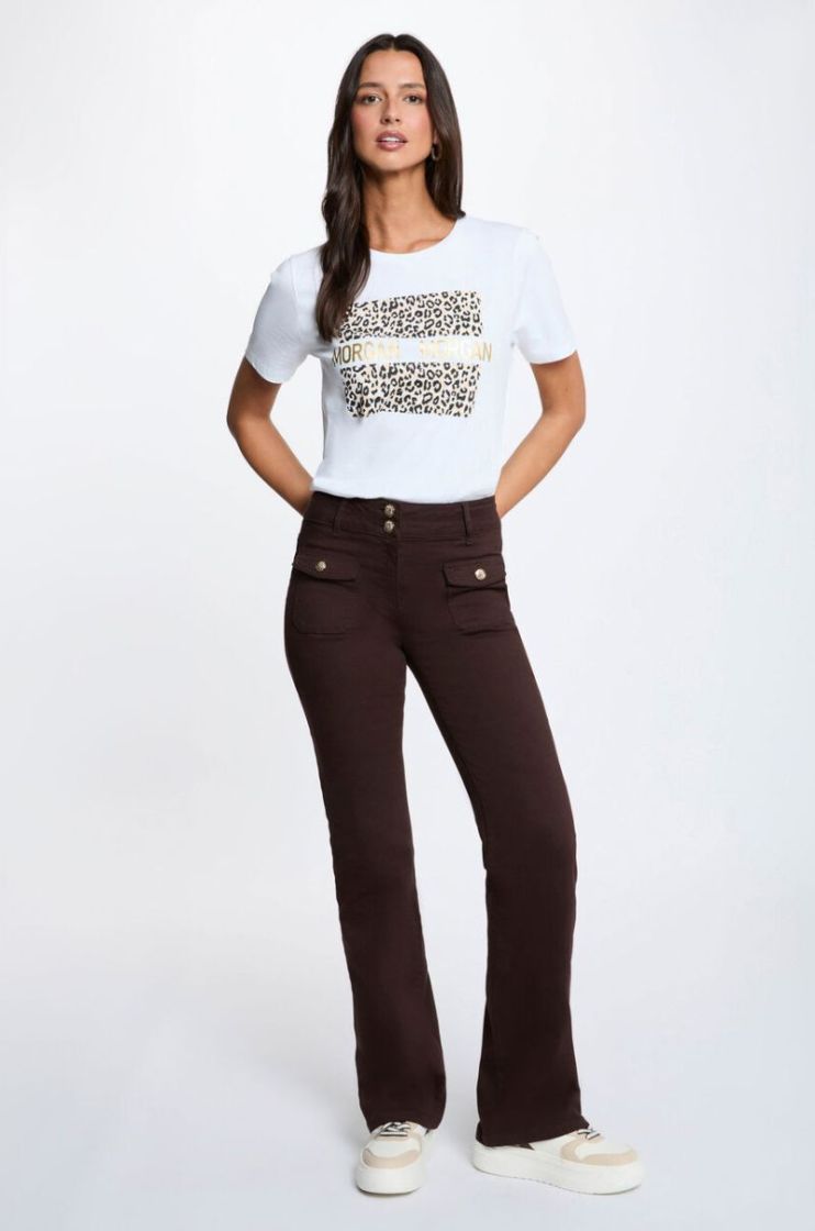 Broek MORGAN 1088 DONKERBRUI