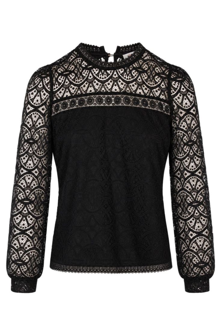 T-shirt MORGAN 979 ZWART