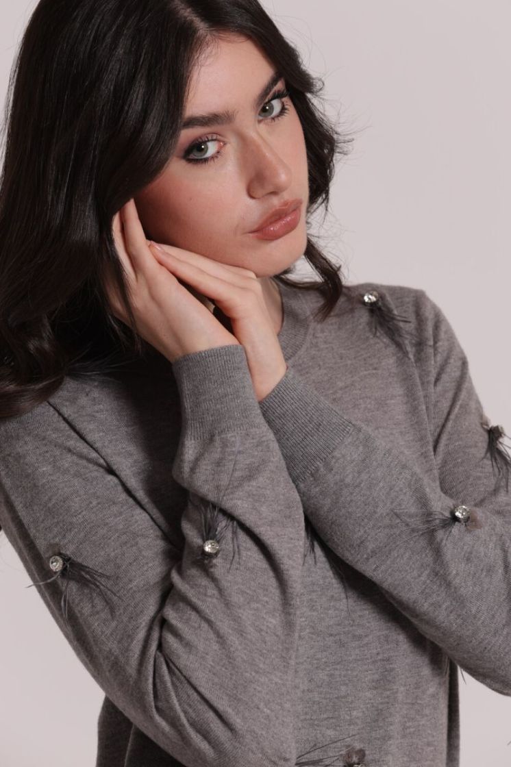 Pull MIMI-MUA 910 GRIGIO