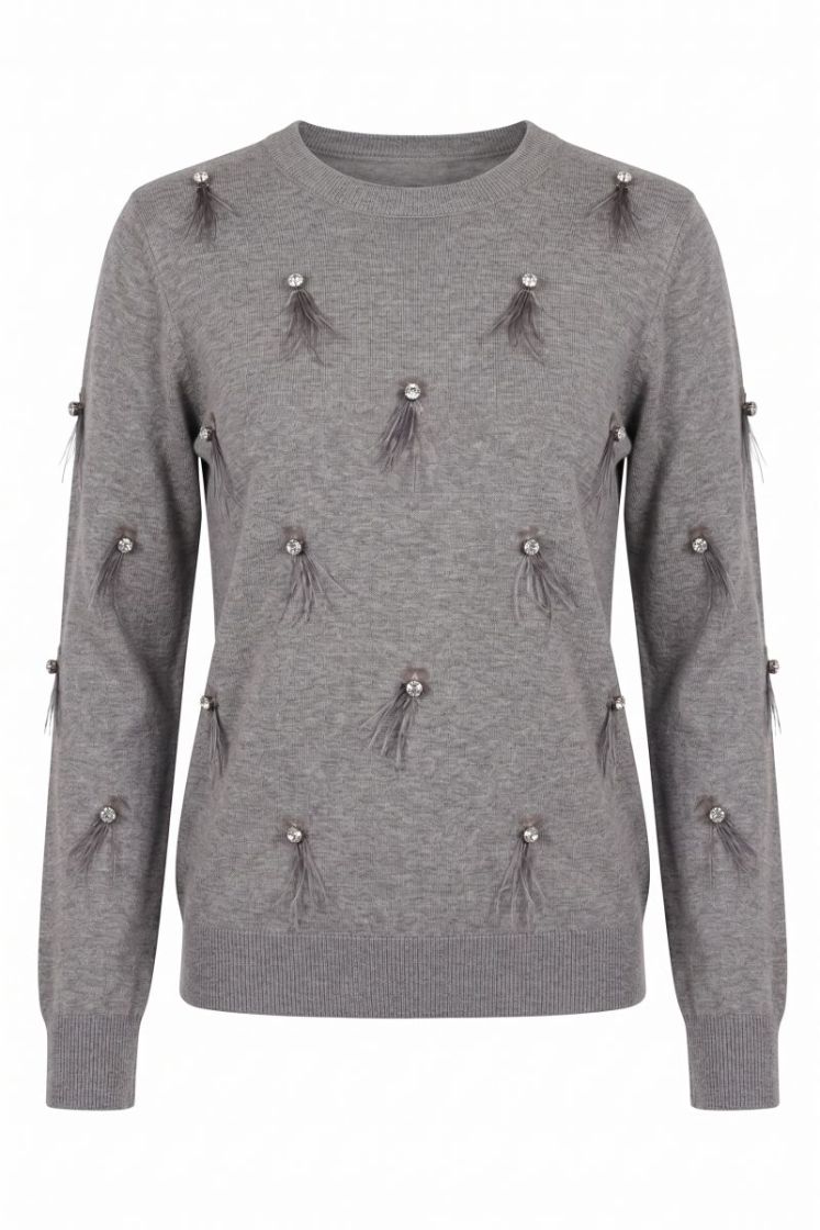 Pull MIMI-MUA 910 GRIGIO
