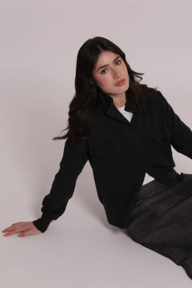 Gilet MIMI-MUA 911 GRIGIO SCUR
