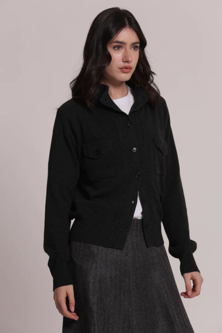 Gilet MIMI-MUA 911 GRIGIO SCUR