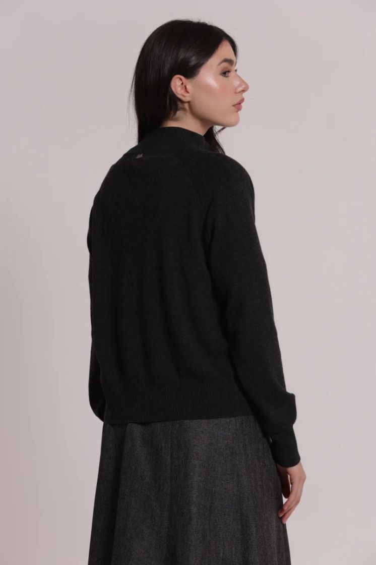 Gilet MIMI-MUA 911 GRIGIO SCUR