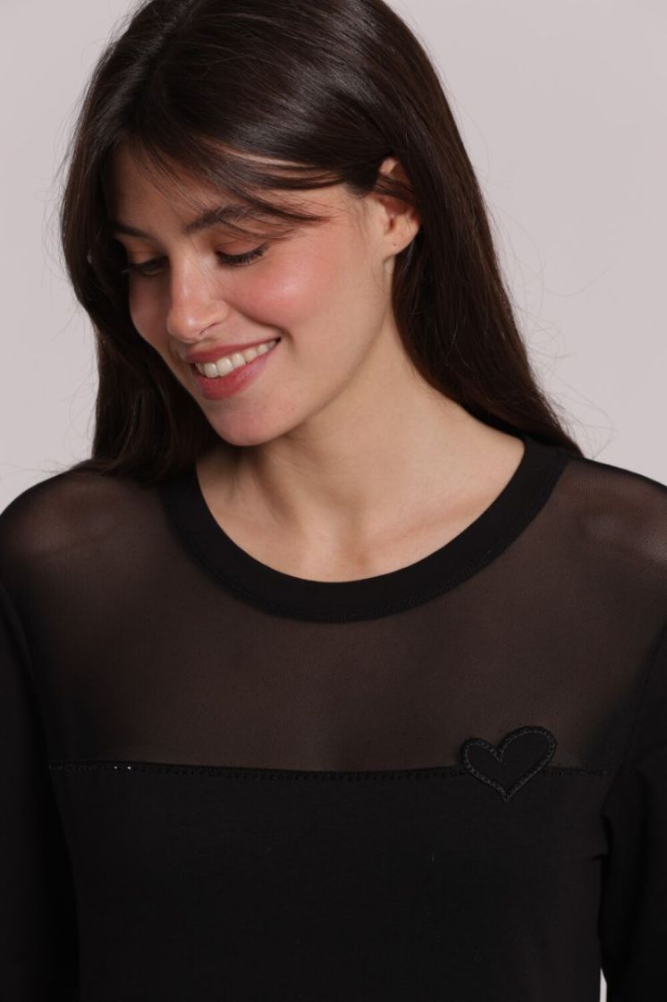T-shirt MIMI-MUA 1000 NERO