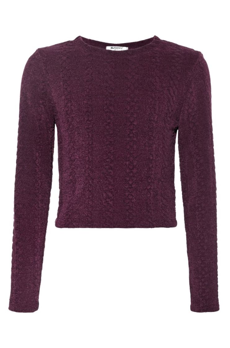 T-shirt BLUE EFFECT 4204 BORDEAUX