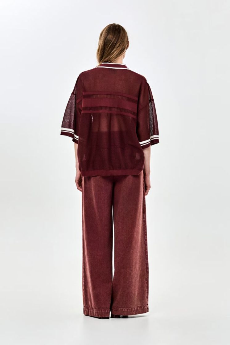 Broek CKS RDD RED DARK