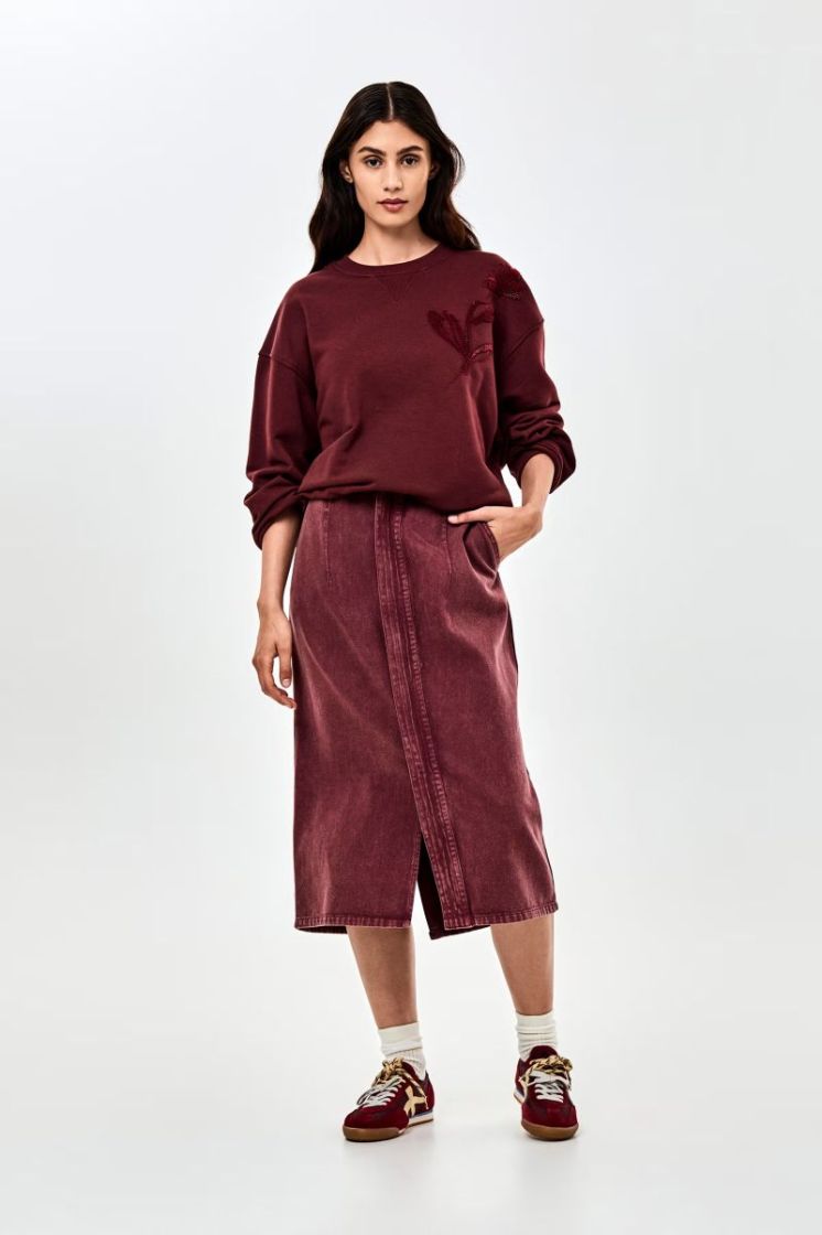 Sweater CKS RDD RED DARK