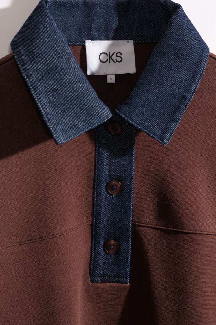 Sweater CKS BRD BROWN DARK