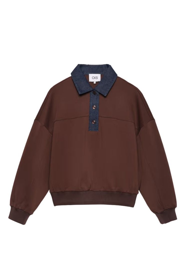 Sweater CKS BRD BROWN DARK