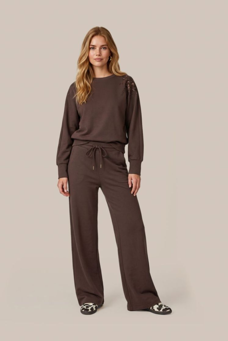 Broek C&S THE LABEL 522 MOCHA BROWN