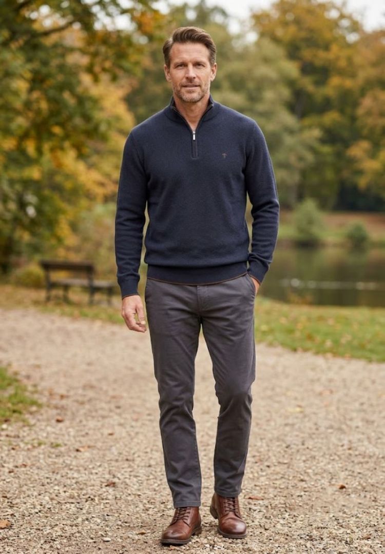 Pull FYNCH-HATTON 690 navy